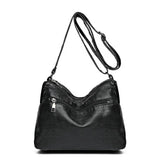 Women Soft PU Leather Shoulder Bag Messenger Crossbody Handbags