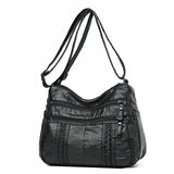 Women Soft PU Leather Shoulder Bag Messenger Crossbody Handbags