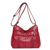 Women Soft PU Leather Shoulder Bag Messenger Crossbody Handbags