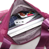 Waterproof Nylon Fold Shoulder Bags Casual Tote Men's Crossbody Bag