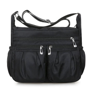 Waterproof Nylon Fold Shoulder Bags Casual Tote Men's Crossbody Bag