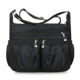 Waterproof Nylon Fold Shoulder Bags Casual Tote Men's Crossbody Bag