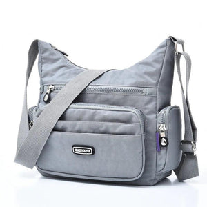 Women Shoulder Messenger Bag Waterproof Nylon Oxford Crossbody Bag
