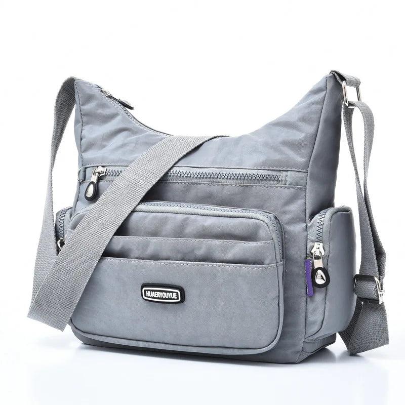 Women Shoulder Messenger Bag Waterproof Nylon Oxford Crossbody Bag