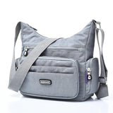 Women Shoulder Messenger Bag Waterproof Nylon Oxford Crossbody Bag