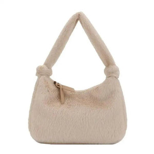 Plush Mini Bag Wild Casual Armpit Female Handbag