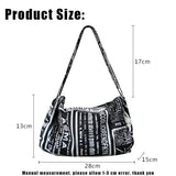 Retro Handbag Canvas Shoulder Totes Vintage Top Handbags Small Bags Clutch