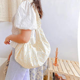 Women Shoulder Bag Large Capacity Tote Handbag Reusable Shopping Bags