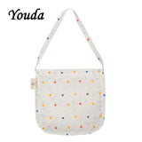 Classic Women Shoulder Bag Crossbody Tote Canvas Handbag