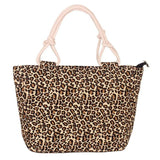 Leopard Women Handbag Shoulder Tote Bag Large Capacity for Ladies