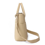 Canvas Shoulder Bag with Removable Straps for Women