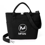 Canvas Shoulder Bag with Removable Straps for Women