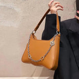 Chain Pattern Shoulder Women's Bag Crossbody Bags Solid Female Handbags