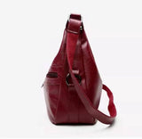 Retro Ladies PU Leather Shoulder Bag Large Capacity Handbag