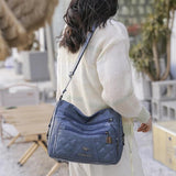 Women's Shoulder Bag - PU Leather Handbag Messenger Bag
