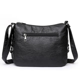 Women's Shoulder Bag - PU Leather Handbag Messenger Bag