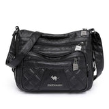 Women's Shoulder Bag - PU Leather Handbag Messenger Bag