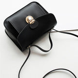 Solid Leather Crossbody Bags For Women Ladies Cross Body Bag
