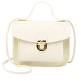 Solid Leather Crossbody Bags For Women Ladies Cross Body Bag
