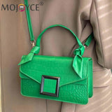 Small Crossbody Bag Knot Handle Women Handbags PU Leather