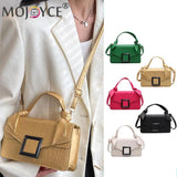 Small Crossbody Bag Knot Handle Women Handbags PU Leather