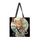 Japanese Ukiyo-e Animal Shoulder Bag