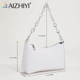 Summer Stone Pattern Leather Women Underarm Shoulder Bags