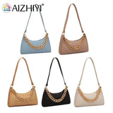 Solid Leather Shoulder Bag Top Handle for Traveling