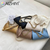 Solid Leather Shoulder Bag Top Handle for Traveling