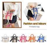 Straw Rope Crossbody Bags Hollow Woven Handwoven Summer Shoulder Small Handbags