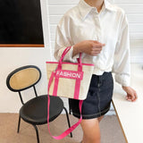 Straw Rope Crossbody Bags Hollow Woven Handwoven Summer Shoulder Small Handbags