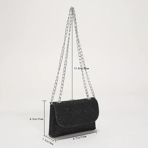 Sequins Underarm Shoulder Bag Women Party Handbag