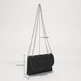 Sequins Underarm Shoulder Bag Women Party Handbag