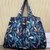 Heavy Prints Foldable Shopping Bags Reusable Women's Handbags Shoulder Bags