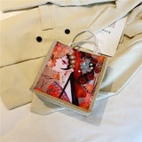 Small Canvas Shoulder Bag Eco Crossbody Tote Vintage Messenger Bag