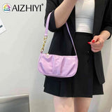 Women's Felt Shoulder Bag Armpit Handbag