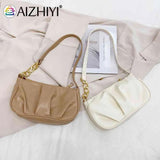 Women's Felt Shoulder Bag Armpit Handbag