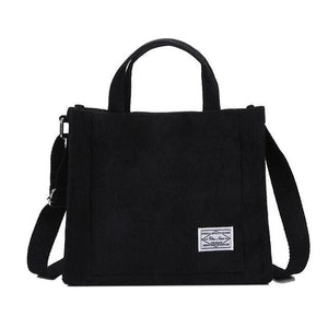 Autumn Corduroy Women's Tote Shoulder Bag