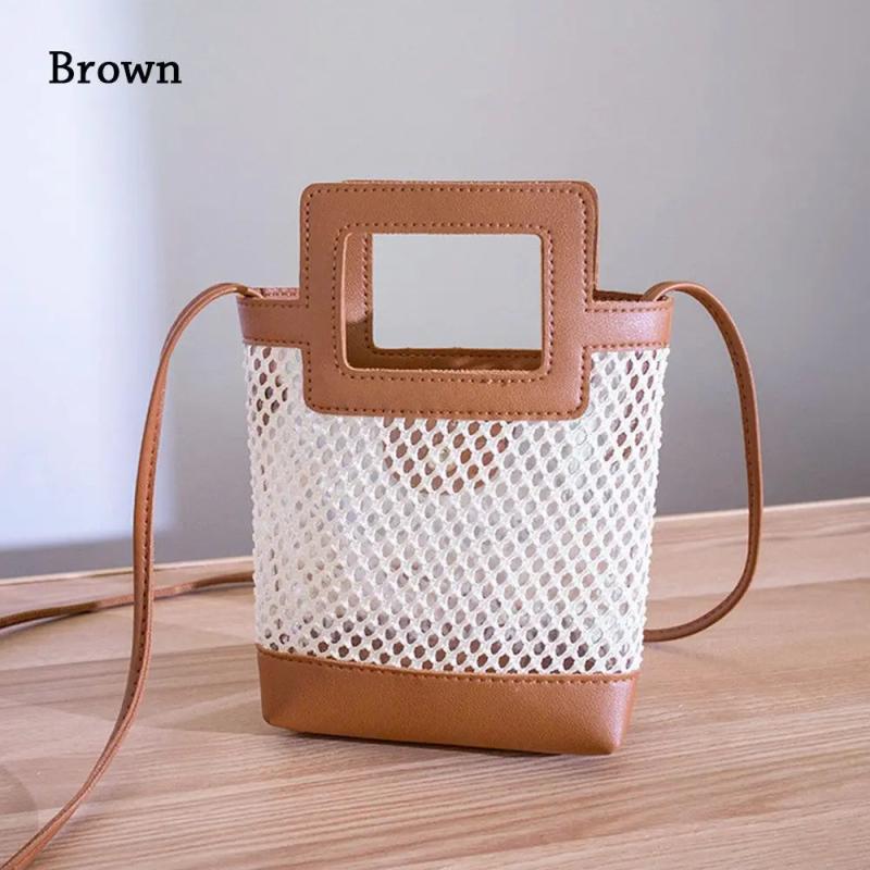 Stylish Woven Beach Shoulder Bag Crossbody Tote for Women