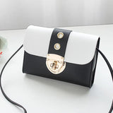 Mini Square PU Women's Shoulder Bag Crossbody Handbag Buckle Ladies Bag