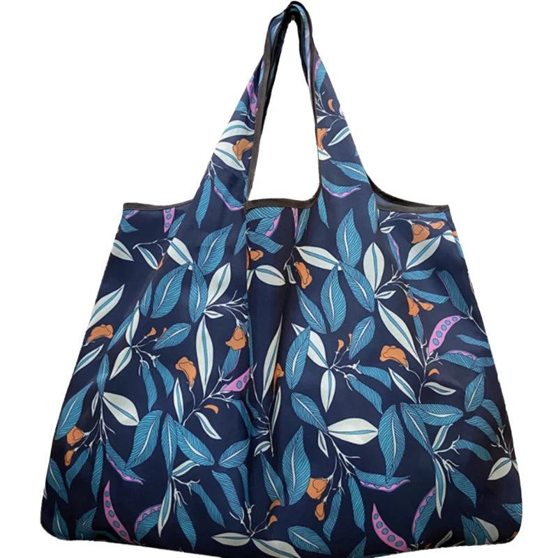 Heavy Prints Foldable Shopping Bags Women's Handbags Shoulder Bags