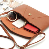 Women Messenger Bags Leather Sweet Shoulder Bag Vintage Handbags