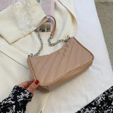 Retro PU Leather Shoulder Handbag Zipper Tote Hobos Clutch Bag