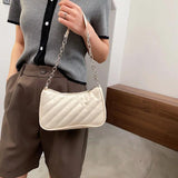 Retro PU Leather Shoulder Handbag Zipper Tote Hobos Clutch Bag