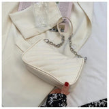 Retro PU Leather Shoulder Handbag Zipper Tote Hobos Clutch Bag
