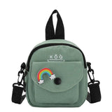 Casual Small Canvas Bag for Girls