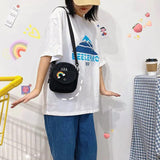 Casual Small Canvas Bag for Girls