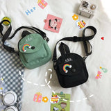 Casual Small Canvas Bag for Girls