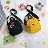 Casual Small Canvas Bag for Girls