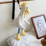 Duck Plush Shoulder Bag for Girls